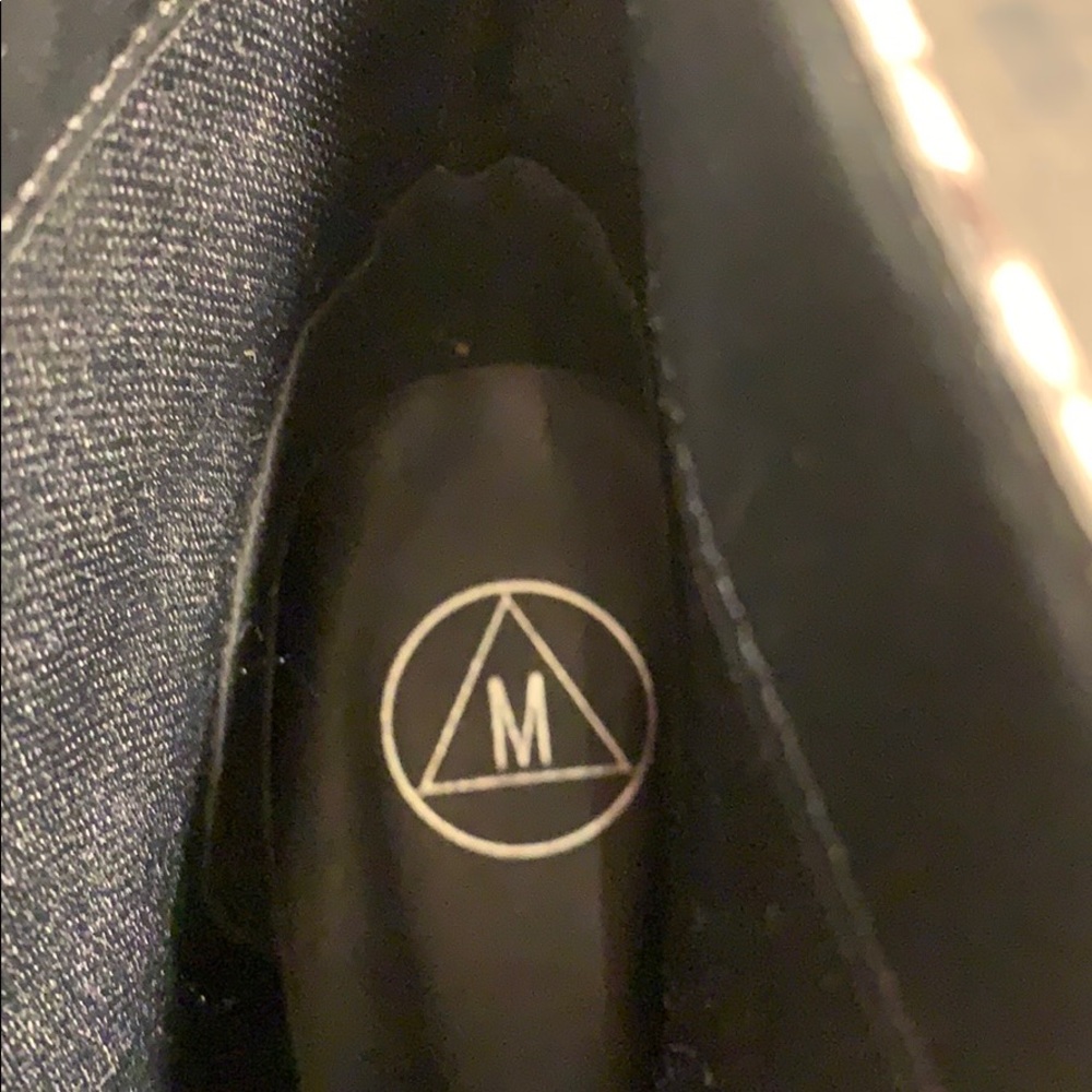 Misguided Snakeskin Ankle Heel Boots Front Zipper - Picture 11 of 16